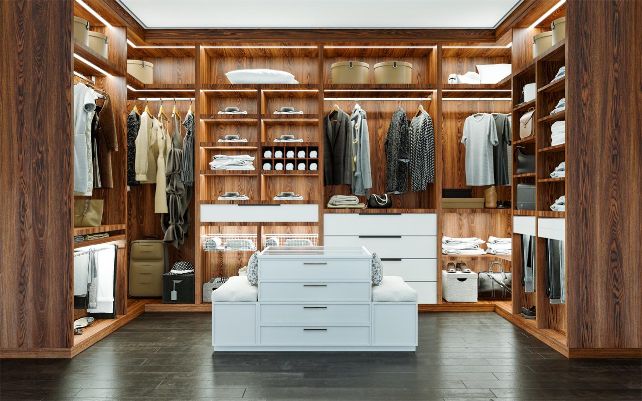 紫荆檀木生态板-板材全屋定制案例