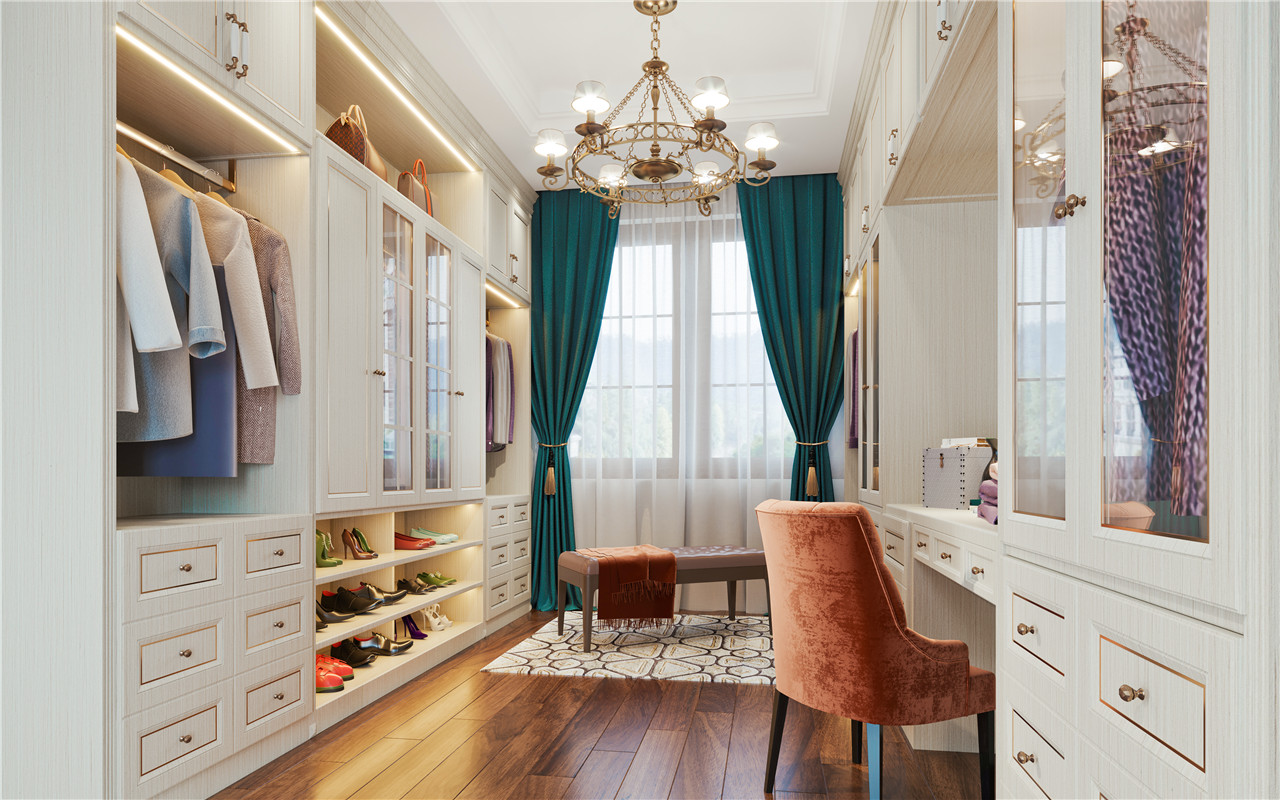 雨丝香桐生态板-板材全屋定制案例