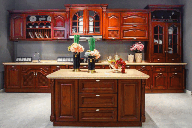 恒峰g22苏明哲同款欧式实木橱柜